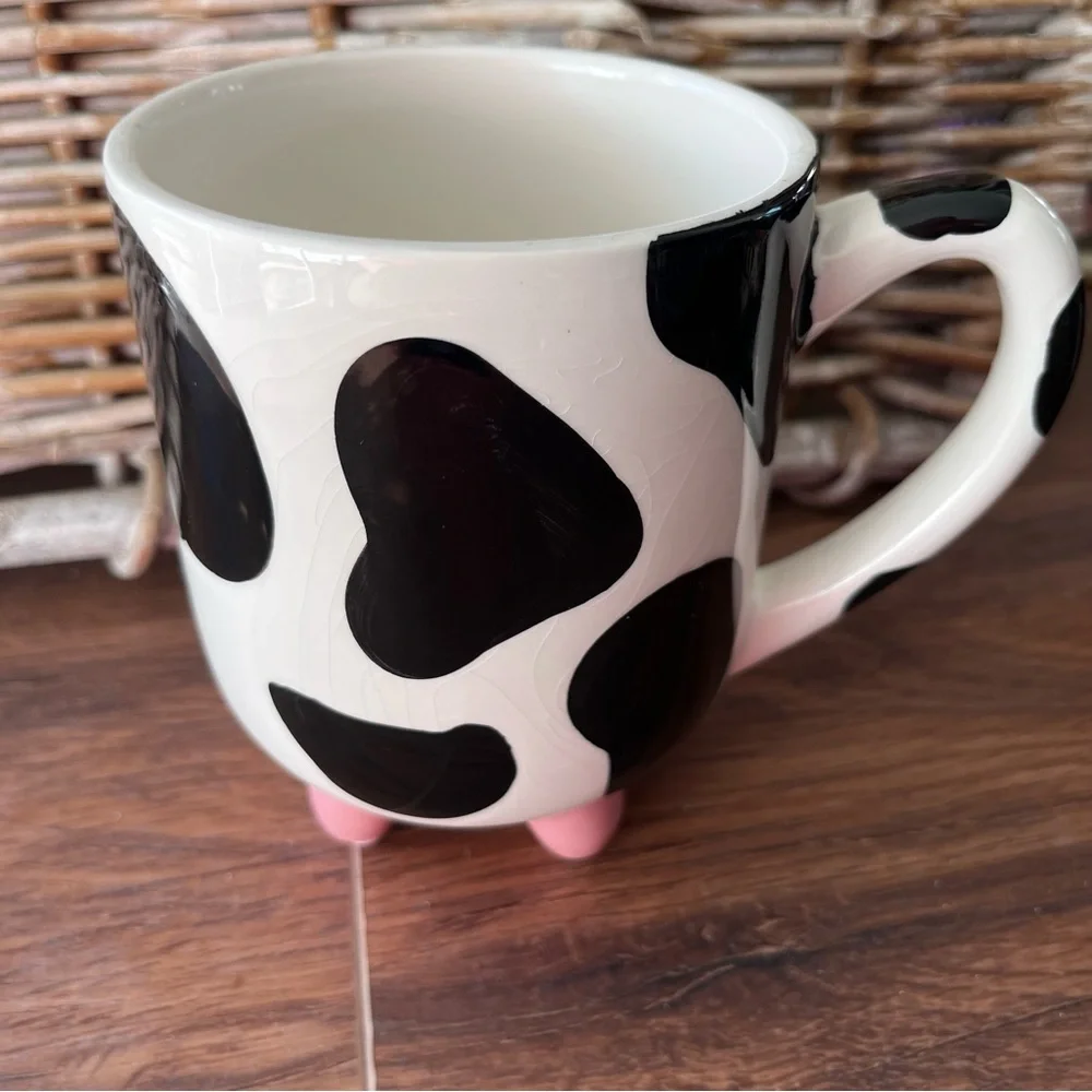 Pier 1 Imports utterly cow coffee mug.